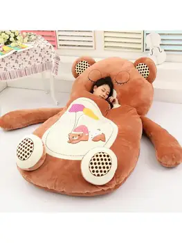 Мультяшное милое животное медведь детская кровать ленивый диван татами кукла сиденье кровати спальный коврик съемный и моющийся