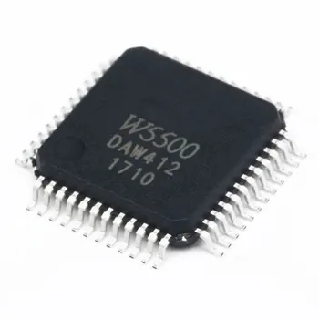 Оригинальный подлинный микроконтроллерный чип W5500 LQFP-48 Аппаратное обеспечение Ethernet стек протоколов TCP IP