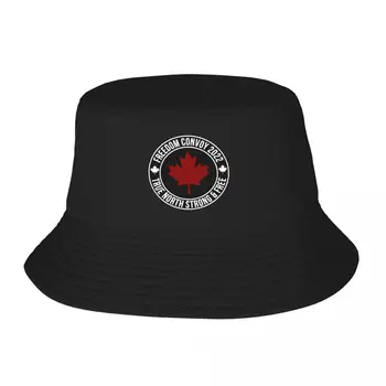 Новый конвой свободы 2022 - встаньте с нашими дальнобойщиками - the true north strong и бесплатные Солнцезащитные шляпы-ведерки из Аниме Для девочек, Мужские шляпы