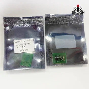 11K 11,5 K Совместимый чип сброса тонер-картриджа okidata ANY-001 для цифрового принтера для печати этикеток OKI Anytron any-001