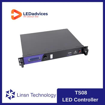 Контроллер светодиодного экрана Linsn TS08 Поддерживает 5,2 миллиона пикселей Для удовлетворения требований к сверхдлинному или сверхбольшому светодиодному дисплею.