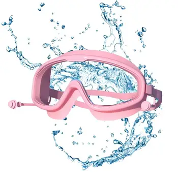 Очки для плавания для детей, очки для дайвинга с четким видением, очки для дайвинга с защитой от ультрафиолета, противотуманные очки для дайвинга, снаряжение для подводного плавания, детская трубка