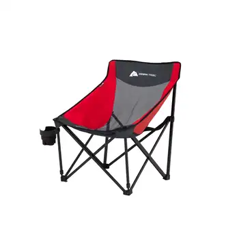 Кресло для кемпинга Ozark Trail, красное и серое
