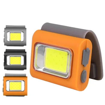 Новый светодиодный ходовой фонарь для наружного рюкзака с защитным силиконовым зажимом, Ночная лампа для ходьбы, Переносное магнитное аварийное освещение