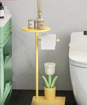 Вешалка для туалетной бумаги украшения для ванной комнаты украшения для дома со стороны туалета вешалка для унитаза напольная вешалка для тюльпанов
