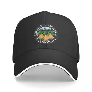 Печать округа Ориндж, Калифорния, Бейсболка, рыболовные кепки, пляжная сумка, мужская кепка, женская