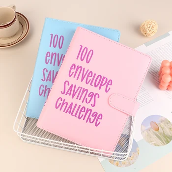 Креативный блокнот для мероприятий Couple Save Together Challenge 100Envelope, многофункциональный фотоальбом, памятный альбом