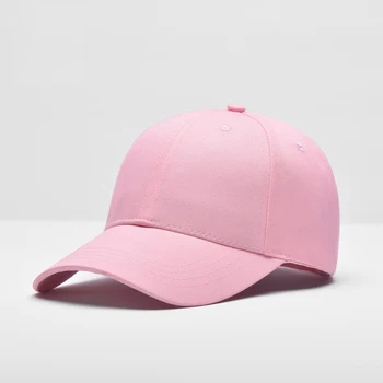 Летняя однотонная простая бейсболка, женская мужская модная уличная шляпа в стиле хип-хоп, регулируемая шляпа, мужская кепка-защелка