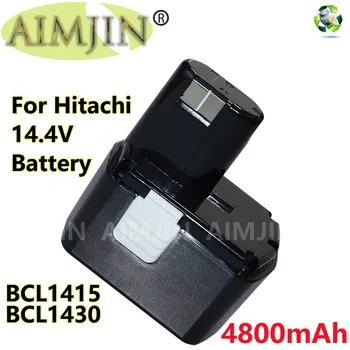 Новый 14,4 В 4800 мАч Сменный Аккумулятор Для Электроинструмента Hitachi BCL1430 CJ14DL DH14DL EBL1430 BCL1415 NI-CD