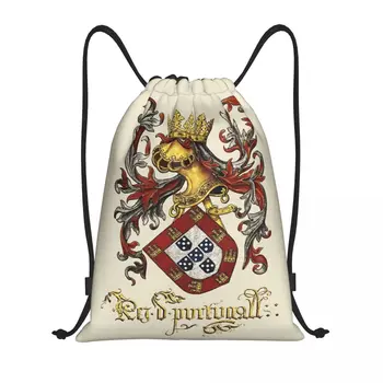 Arms Of King Of Portugal Рюкзак На Шнурке Спортивная Спортивная Сумка для Женщин И Мужчин Livro do Armeiro-Mor Shopping Sackpack