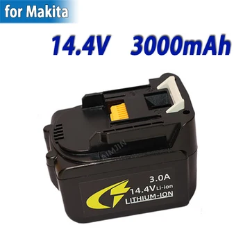 14,4 V 3.0Ah 3000 mAh Литий-Ионная Аккумуляторная Батарея BL1430 для Аккумуляторных Инструментов Makita BL1440 DA340DRF BDF343