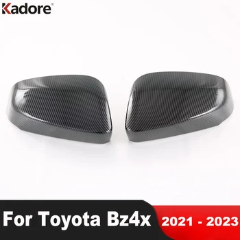 Для Toyota Bz4x 2021 2022 2023 Накладка На Зеркало Заднего Вида Из Углеродного Волокна Накладка На Боковые Зеркала Заднего Вида Внешние Аксессуары