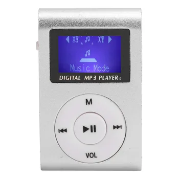 Портативный Мини-MP3-плеер, спортивный ЖК-экран с обратной застежкой, поддержка MP3, карта памяти