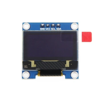 0,96-дюймовый IIC I2C Serial GND 128X64 OLED LCD Светодиодный Дисплейный Модуль для комплекта Белого Дисплея