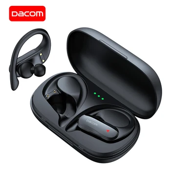 Беспроводные Наушники DACOM Athlete TWS Pro Ture, Стереонаушники Bluetooth V5.0, Водонепроницаемые Спортивные Наушники для Hi-Fi