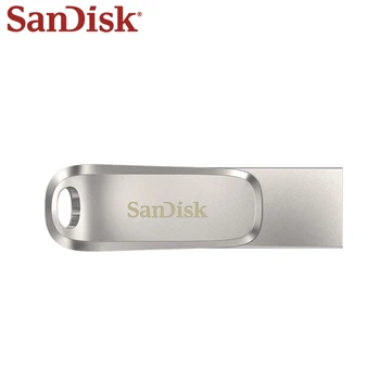 Sandisk OTG USB 3.1 Type-C USB Флэш-накопитель 32 ГБ 64 ГБ 128 ГБ 256 ГБ Высокоскоростной DC4 USB Mini U Диск Memory Stick SDDDC4 Флешка