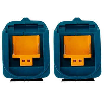 2X USB-адаптера для зарядки Makita ADP05 BL1415 BL1430 BL1815 BL1830 14,4-18V