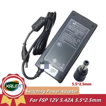 Для адаптера переменного тока FSP 12V 5.42A 65 Вт FSP065-RHAC2 Зарядное устройство 5.5 * 2.5 мм Монитор Источник питания