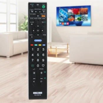 Пульт дистанционного управления телевизором, универсальный телевизионный контроллер, черный на батарейках для телевизора Sony RM-ED016