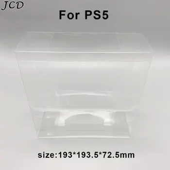 JCD Пластиковая Прозрачная Коробка PET Витрина Для PS5 Ручка Контроллера Коробка Для Хранения Геймпада Защитная Крышка