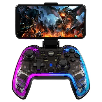 Для Sony PS3 Беспроводной Игровой Контроллер Bluetooth-Совместимый Джойстик Gamepad RGB Программируемая Кнопка для ПК Мобильный Телефон TV BOX