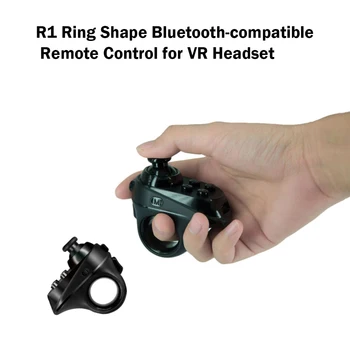 R1 В форме кольца, Bluetooth-совместимый пульт дистанционного управления виртуальной реальностью, беспроводной геймпад для iPhone, телефона Android, планшетов для селфи, гарнитуры виртуальной реальности