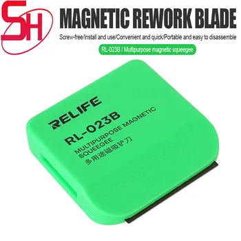 Магнитное лезвие для переделки RELIFE RL-023B Многоцелевой магнитный ракель для ковыряния, резки, различных операций, ремонта планшетов и телефонов