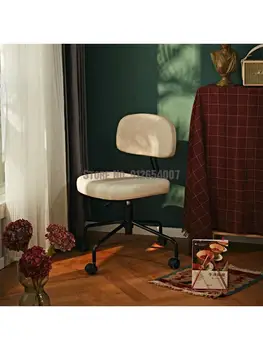 Компьютерное кресло Nordic, простое офисное кресло, рабочий стол, эргономичный вращающийся стул, удобный для сидячего образа жизни