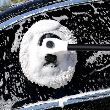Набор щеток для мытья окон автомобиля, лобовое стекло с 3-секционной телескопической штангой, швабра для мытья автомобилей без царапин для автомобиля RV Truck