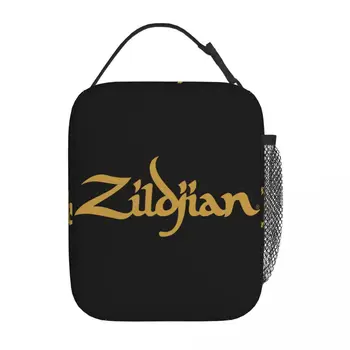Термоизолированные сумки для ланча с логотипом Zildjian, переносные коробки для бенто, охладители, Термосборники для еды