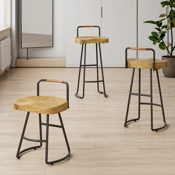 Дизайнерские барные стулья для гостиной Современная Высота кухни Уличные барные стулья для гостиной Nordic Counter Taburete Alto Furniture SR50BC