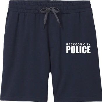 Шорты Raccoon City Polices, классный дизайн, базовая новинка, мужские шорты из натурального хлопка Normal S, весенне-осенние шорты для мужчин