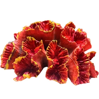 Искусственные коралловые растения, растения из аквариумной смолы, красочный орнамент, нетоксичный