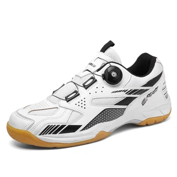 Профессиональная обувь для тенниса волейбола С удобным замком Обувь для бадминтона Обувь для настольного тенниса Бейсбольная Тренировочная обувь