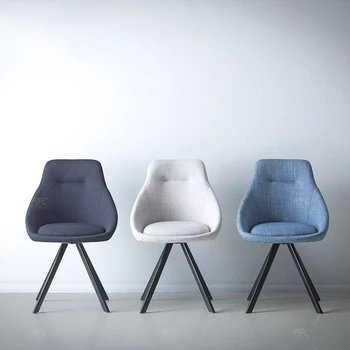 Мягкие обеденные стулья для одного человека, Офисный компьютерный дизайн в скандинавском стиле, обеденные стулья для гостиной, мебель для дома Sandalye YX50DC