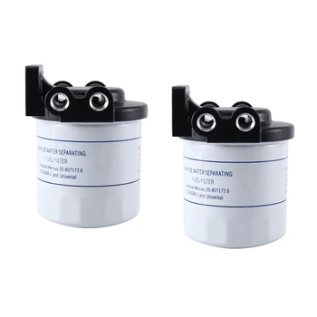 2 шт. Фильтр для отделения воды Автомобильные Аксессуары для Mercury Mercruiser 4.3 5.0 5.7 7.4