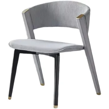Эргономичные обеденные стулья для гостиничного офиса с итальянской мягкой ручкой, уникальные стулья для гостиной, мебель для спальни Sillas Comedor