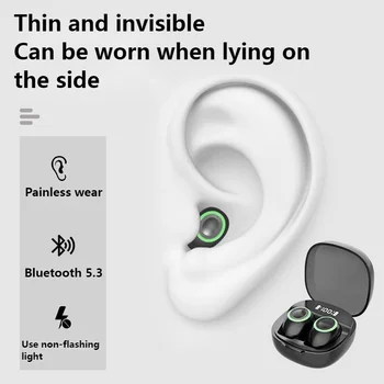 MINI24 Беспроводная Гарнитура Bluetooth Невидимые Сверхмалые Наушники С Шумоподавлением Наушники Для Сна Наушники С Высоким Качеством Звука