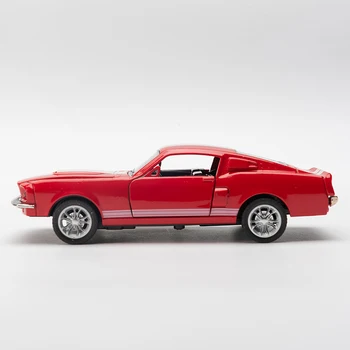 Новая Модель Автомобиля Mustang GT Classic Из Сплава 1:32, Изготовленная под давлением, Откидная Машина, Миниатюрная Копия Автомобиля Для Домашнего Декора, мини-Модель