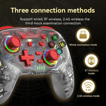 Мультиплатформенный беспроводной игровой контроллер для Switch Pro Gaming, дистанционный джойстик, игровая ручка, инструменты, запчасти для макропрограммирования