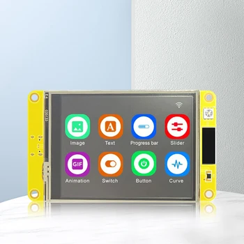 ESP32 WiFi Bluetooth-совместимый модуль 3,5-дюймовый RGB Smart Display Screen IPS TFT RGB LCD Модуль Емкостный /Резистивный Сенсорный